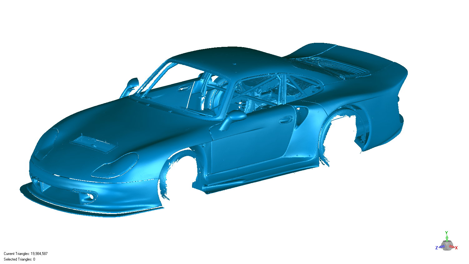 3D digital archiving for collector vehicles