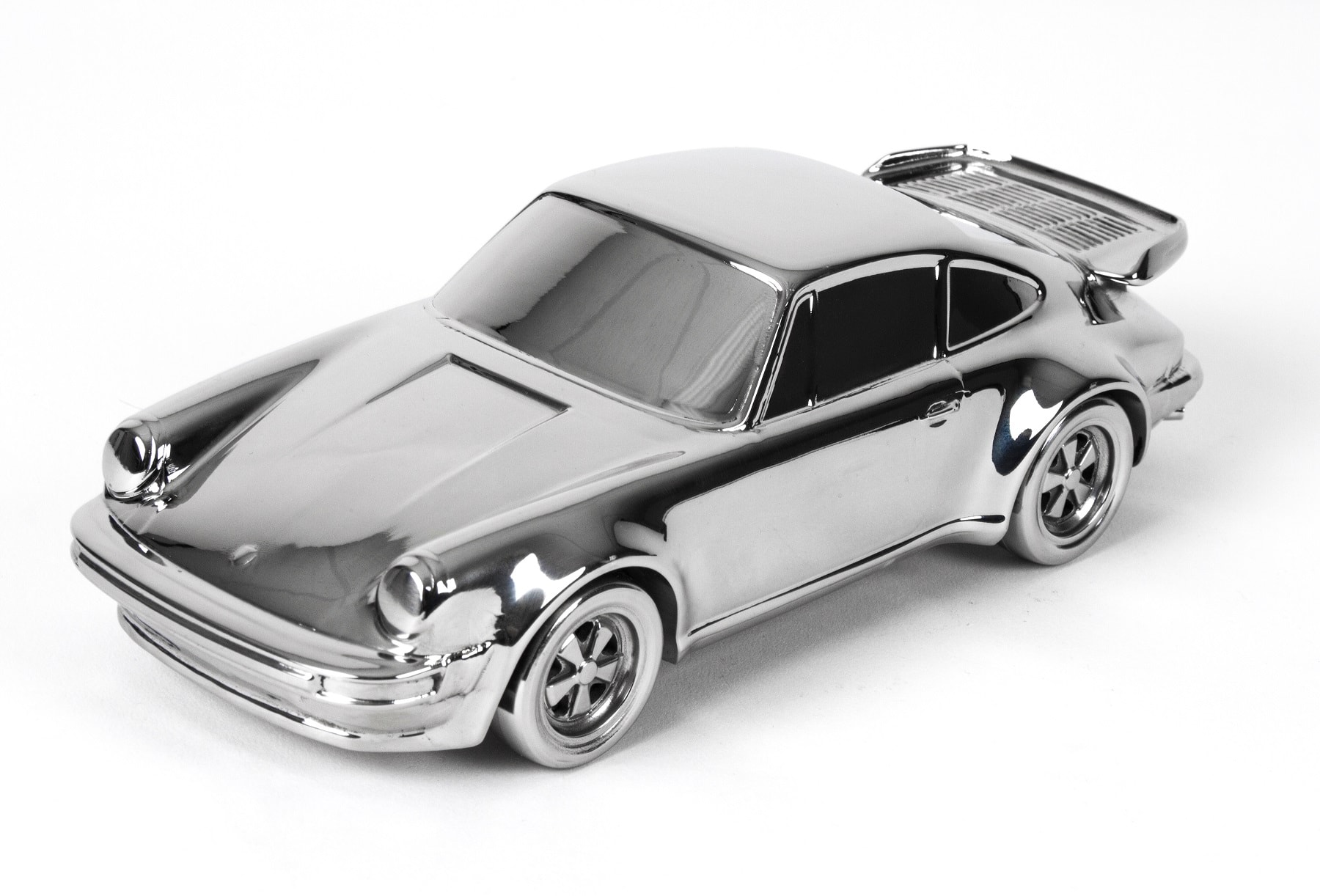 Engineered art from polished stainless steel